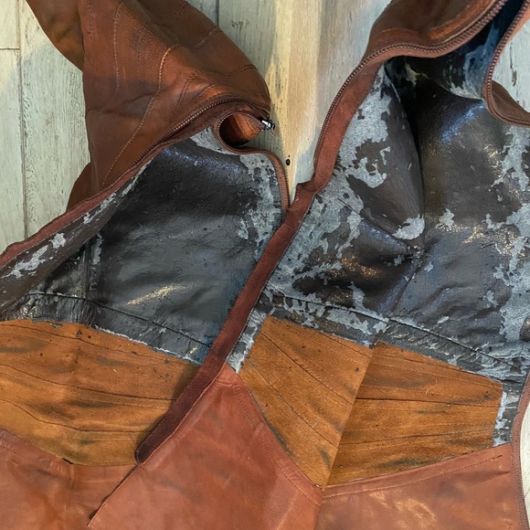 Report signature Columbus OTK boots 9 leather - Picture 16 of 16